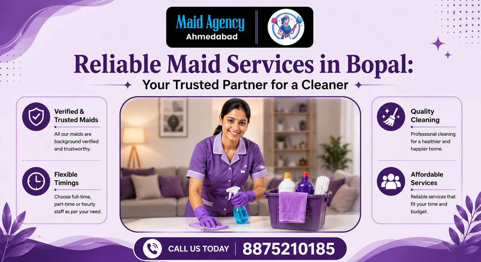 You are currently viewing Reliable Maid Services in Bopal: Your Trusted Partner for a Cleaner